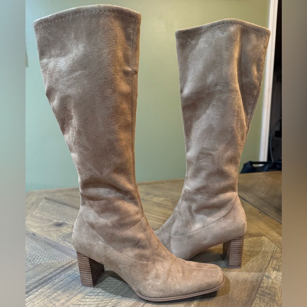 Candie’s Vintage Y2K Women’s Destiny Square Toe Chunky Heel Boots - Picture 6 of 14